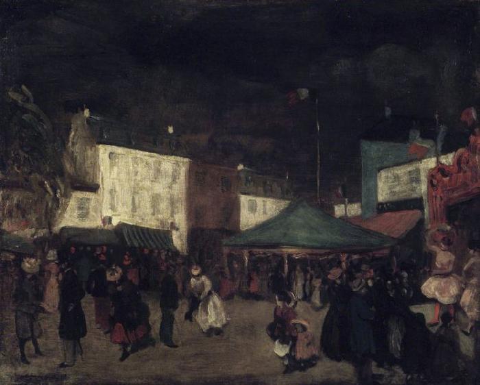 William Glackens The Country Fair oil painting picture